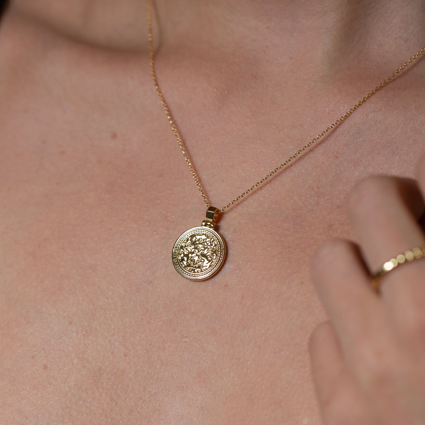 Freya Coin Necklace