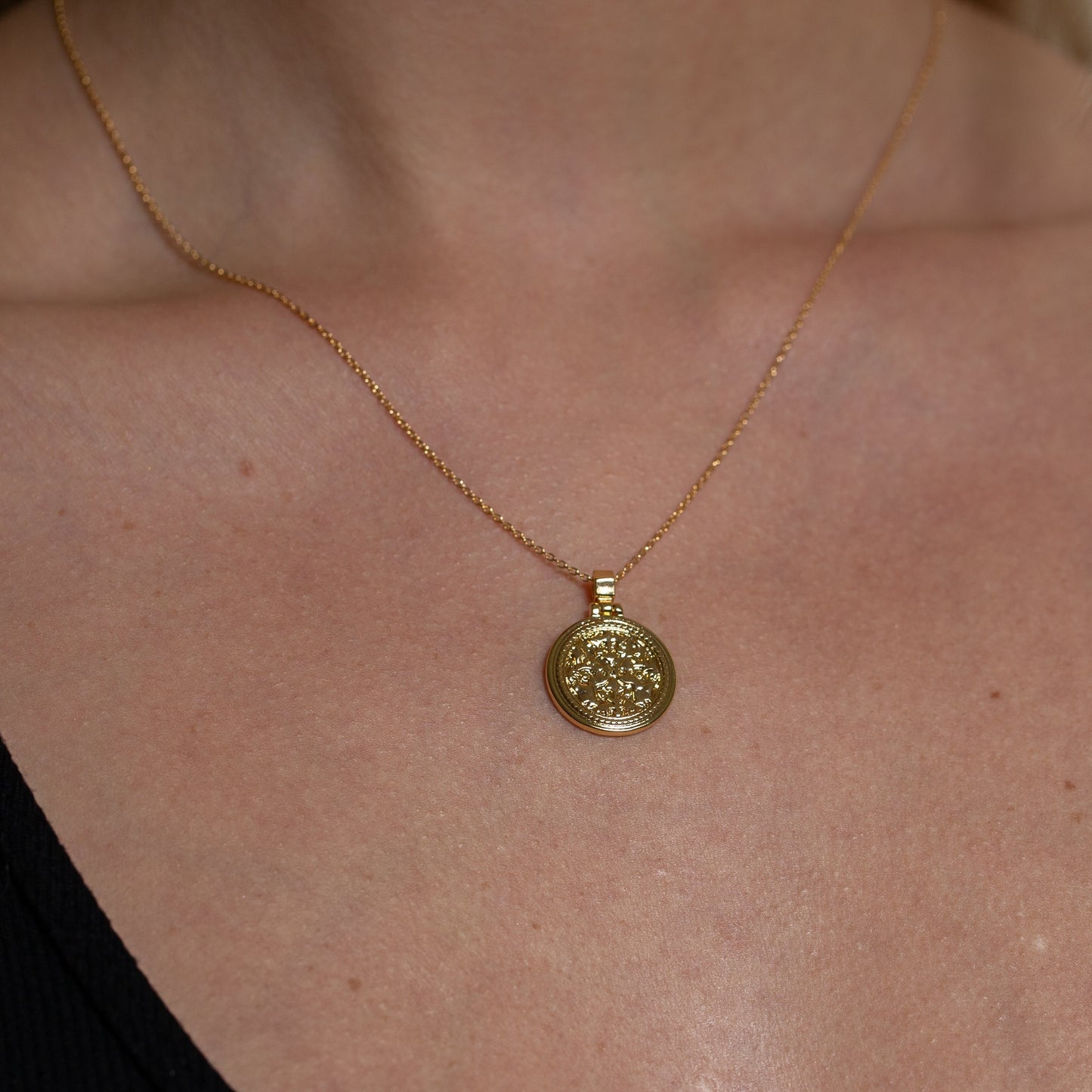 Freya Coin Necklace