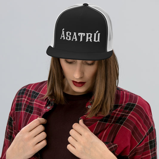 Asatru Embroidery Trucker Cap