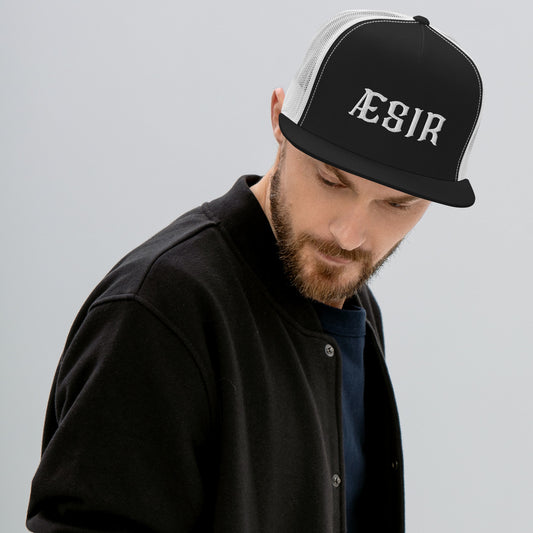 Aesir Embroidery Trucker Cap