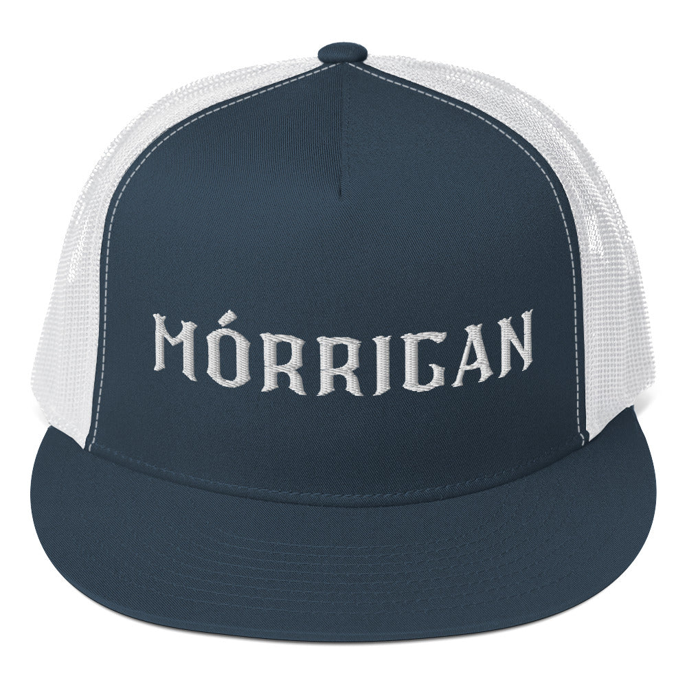 Morrigan Embroidery Trucker Cap