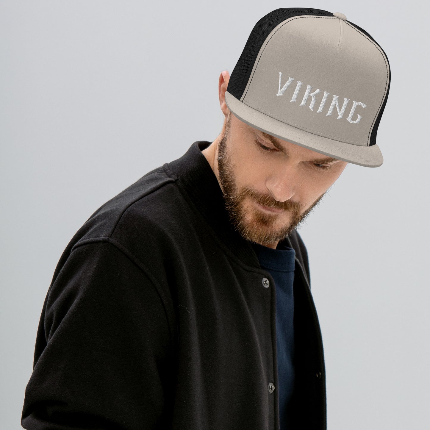 Viking Embroidery Trucker Cap