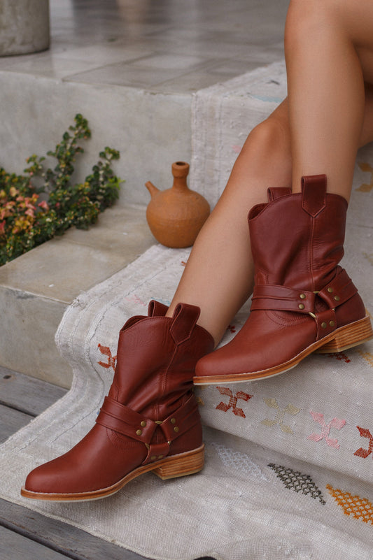 Cali Leather Boots by ELF