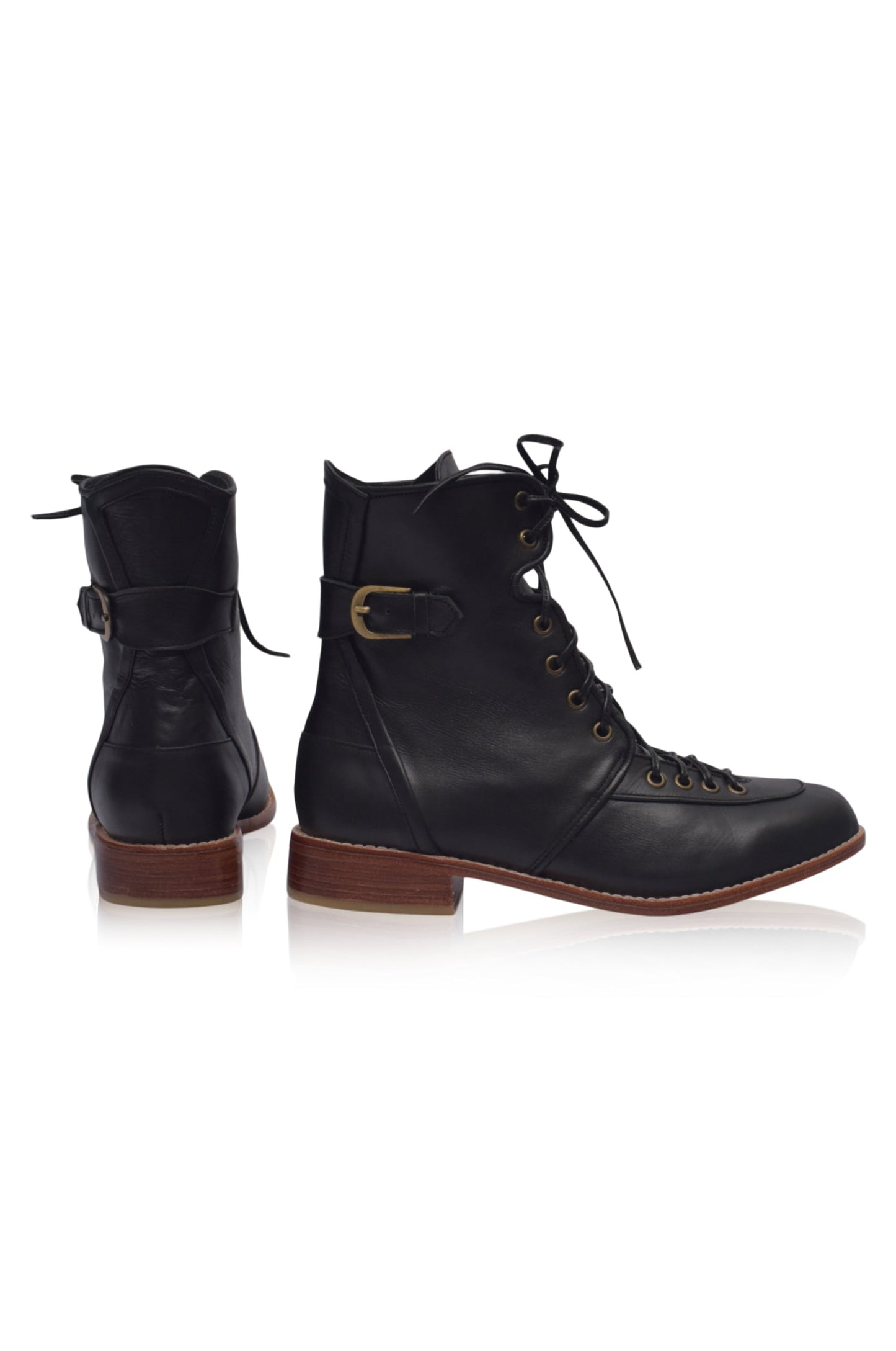 Desert Seeker Combat Leather Boots by ELF