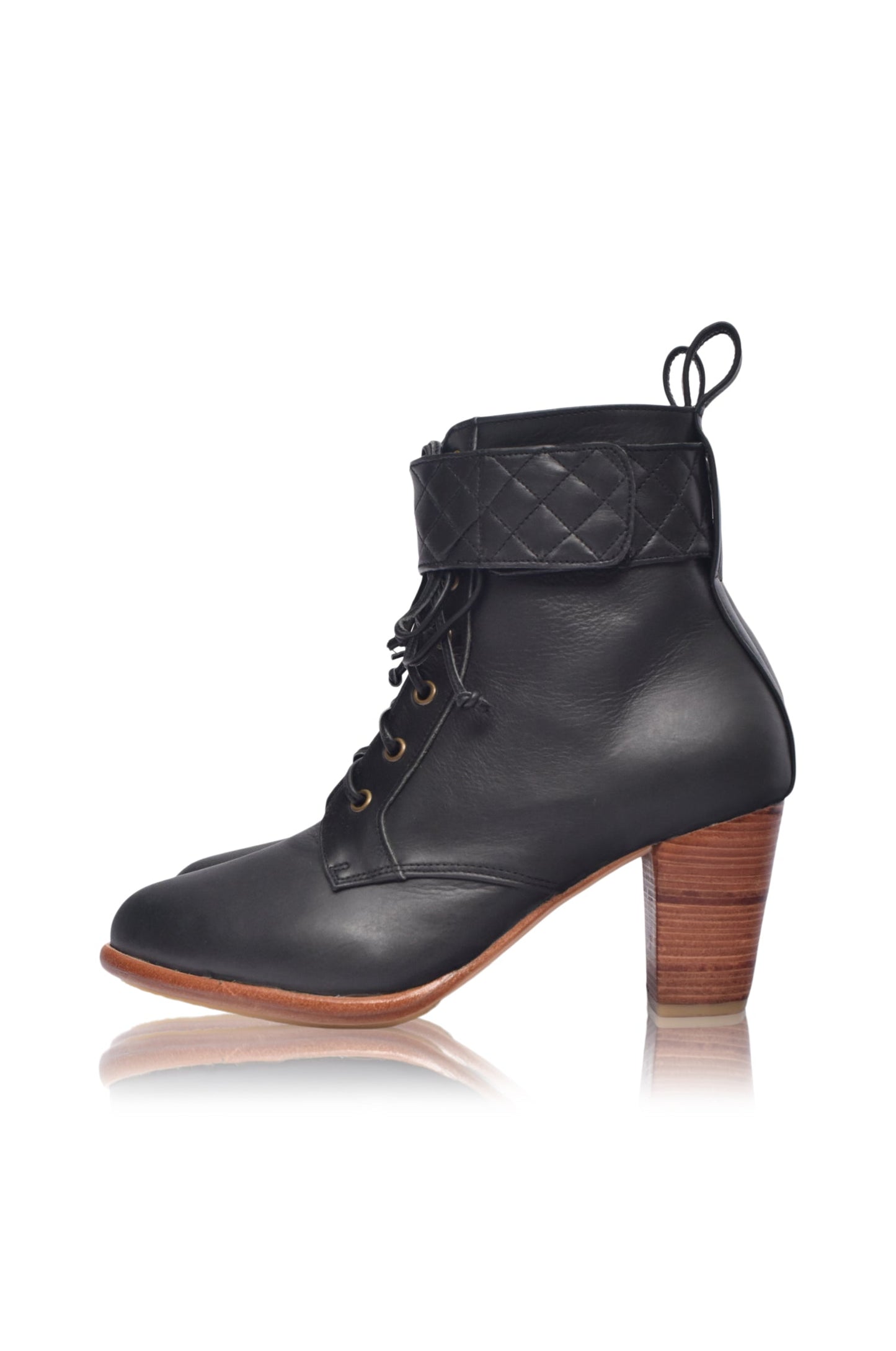 Fine Lover Leather Booties by ELF