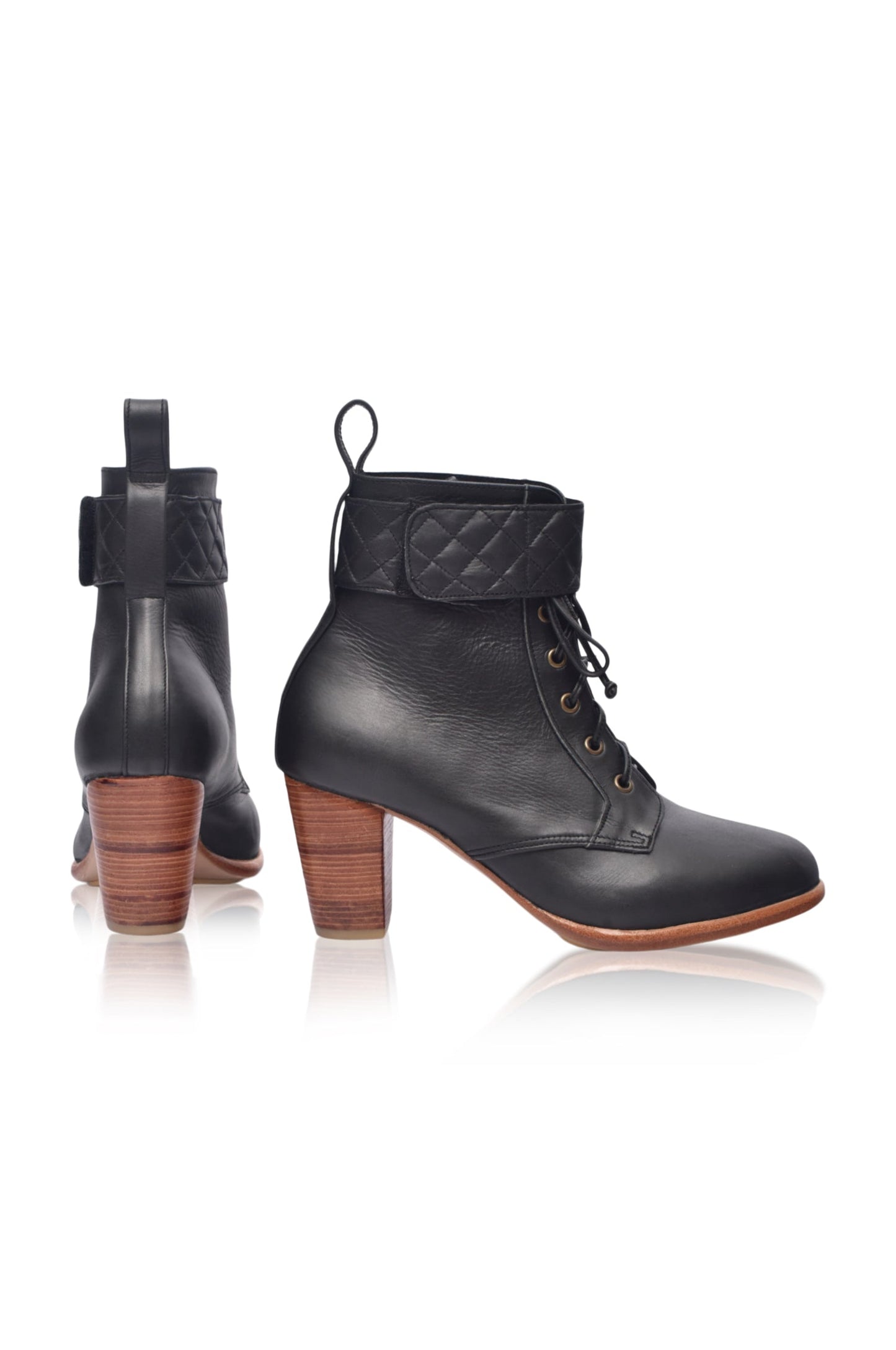 Fine Lover Leather Booties by ELF