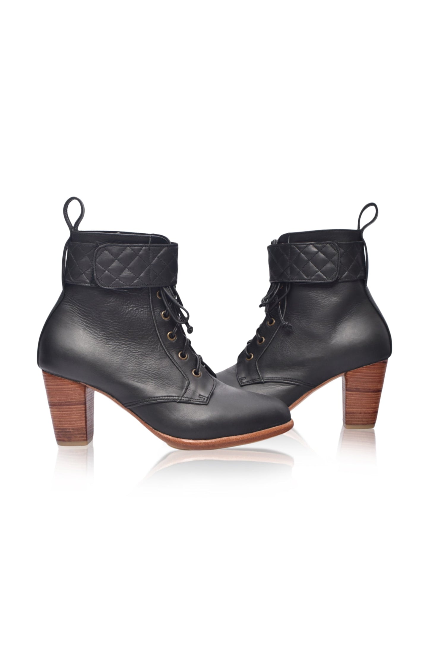 Fine Lover Leather Booties by ELF