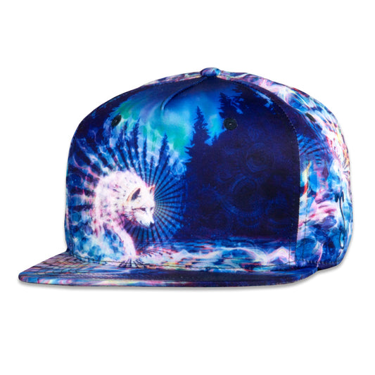 Simon Haiduk Spirit Wolf Fitted Hat by Grassroots California