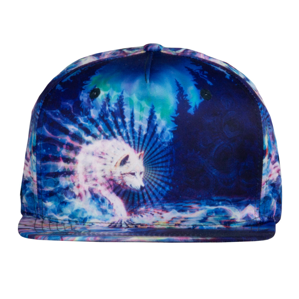 Simon Haiduk Spirit Wolf Fitted Hat by Grassroots California