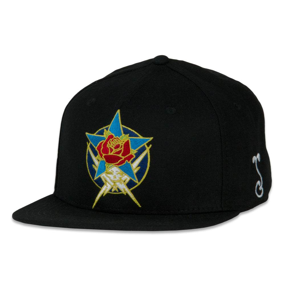 Stanley Mouse Dead Star Black Fitted Hat by Grassroots California