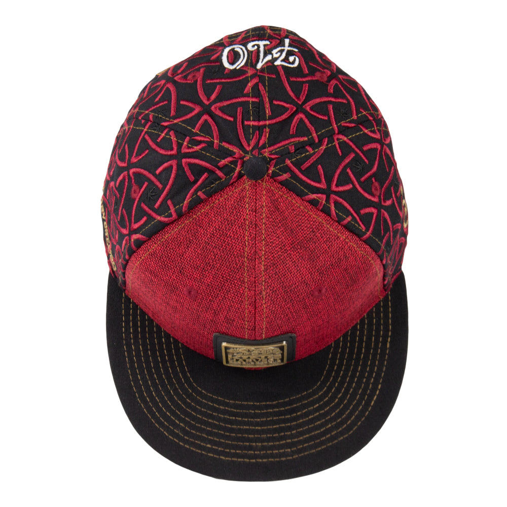 Grassroots California Kings Harvest Celtic Red Strapback Hat