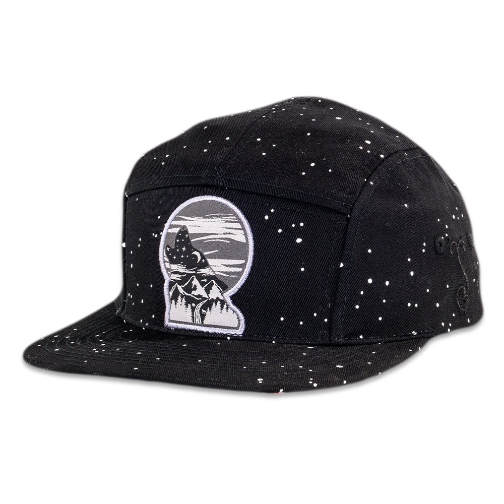 Equinox Howl Starry Night 5 Panel Hat by Grassroots California