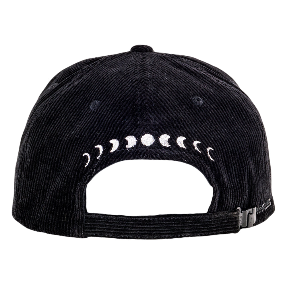 Equinox Howl Black Corduroy Zipperback Hat by Grassroots California