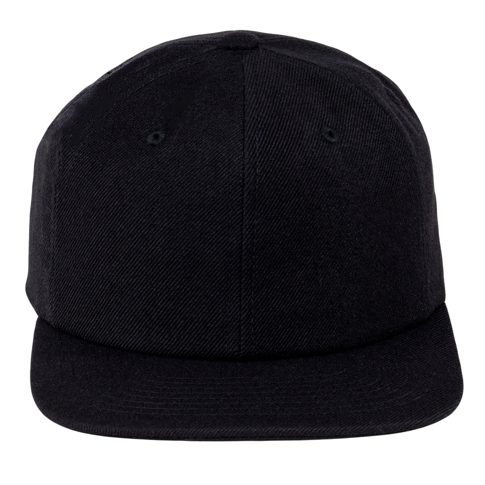 Touch of Class Black Strapback Hat by Grassroots California