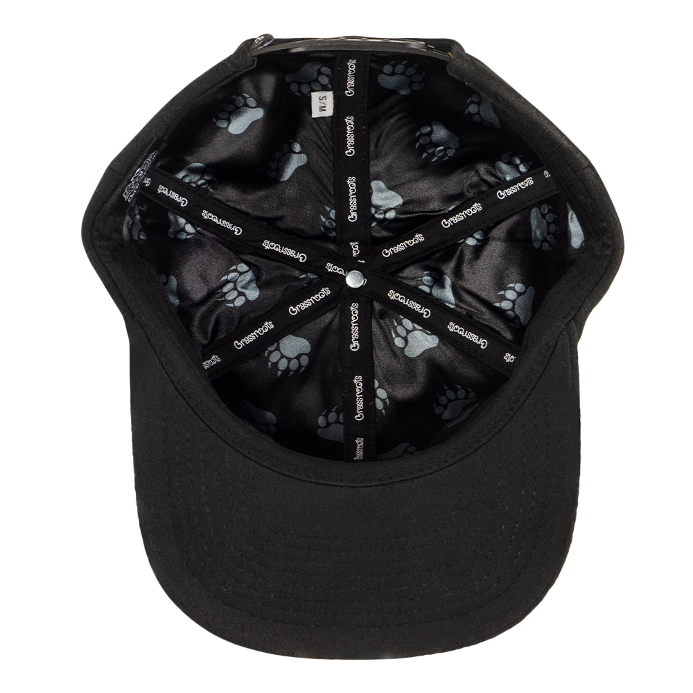 Grassroots Outdoors Black Snapback Hat by Grassroots California