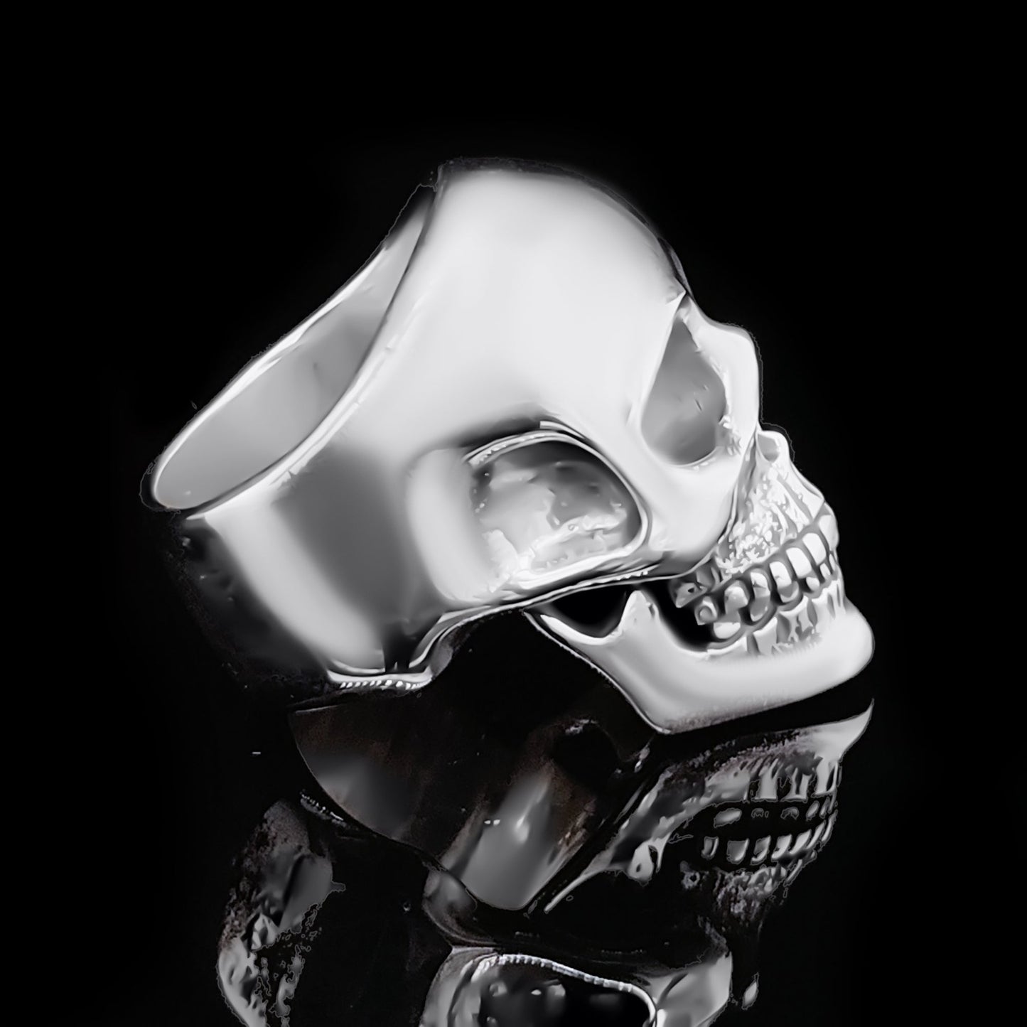 Human Skull by Serpent Forge