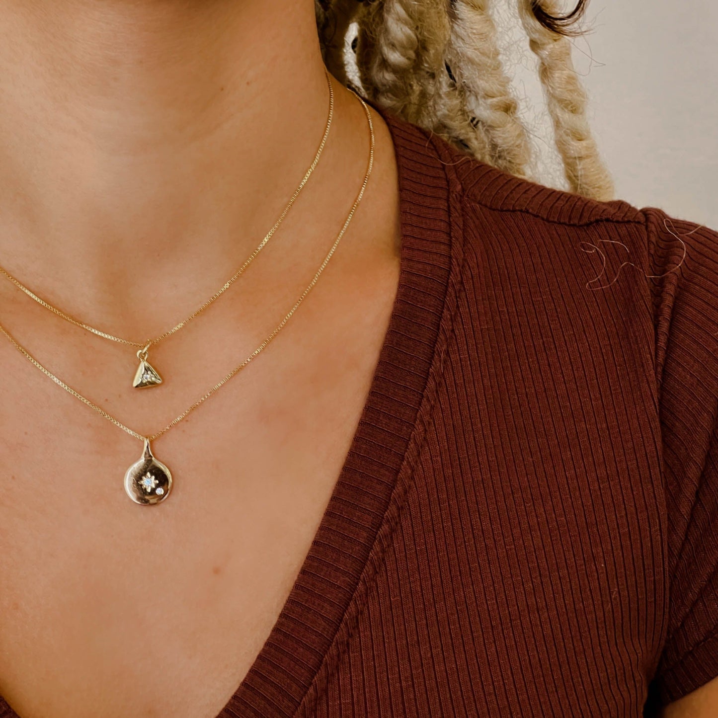 Lyra Coin Necklace by Jonesy Wood