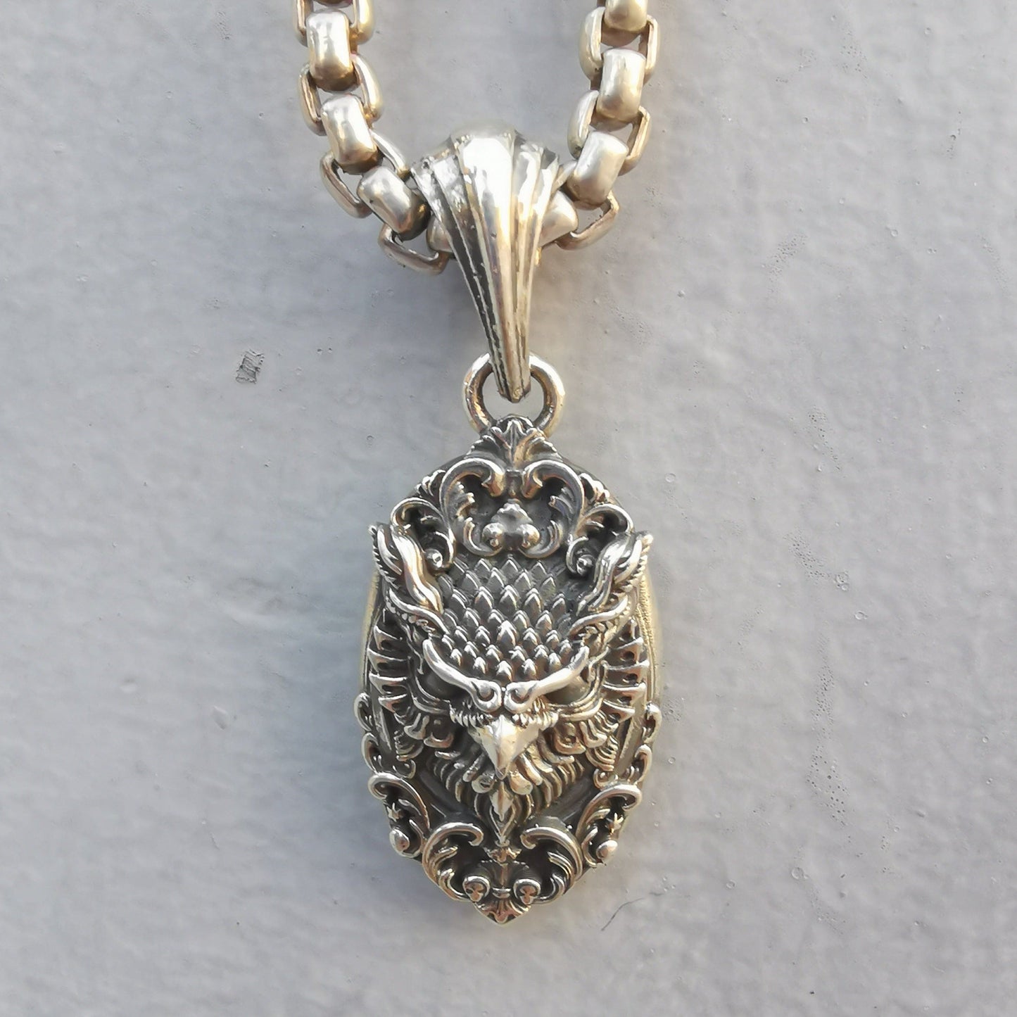 Owl Pendant by Serpent Forge