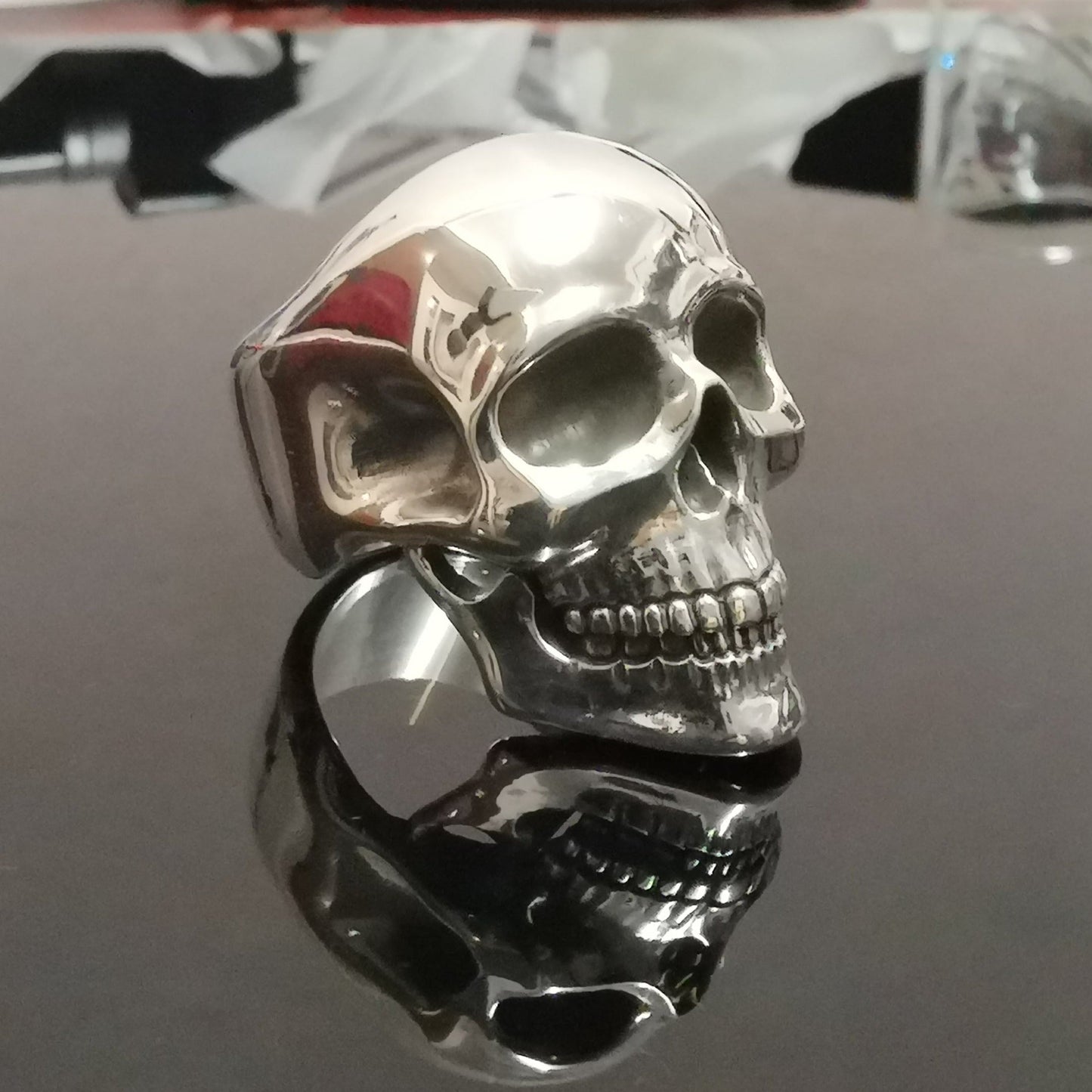 Human Skull by Serpent Forge