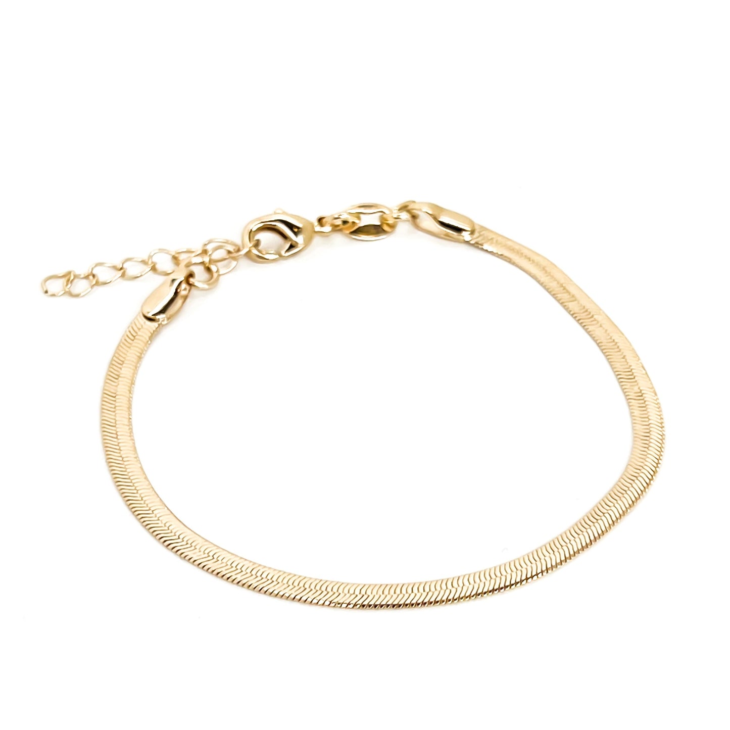 Aspen Herringbone Chain Bracelet by Jonesy Wood