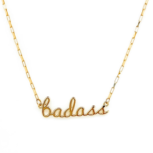 Bad A** Necklace by Jonesy Wood