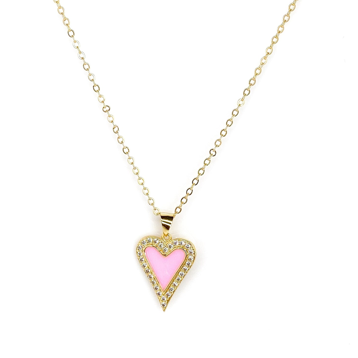 Amore Heart Necklace by Jonesy Wood