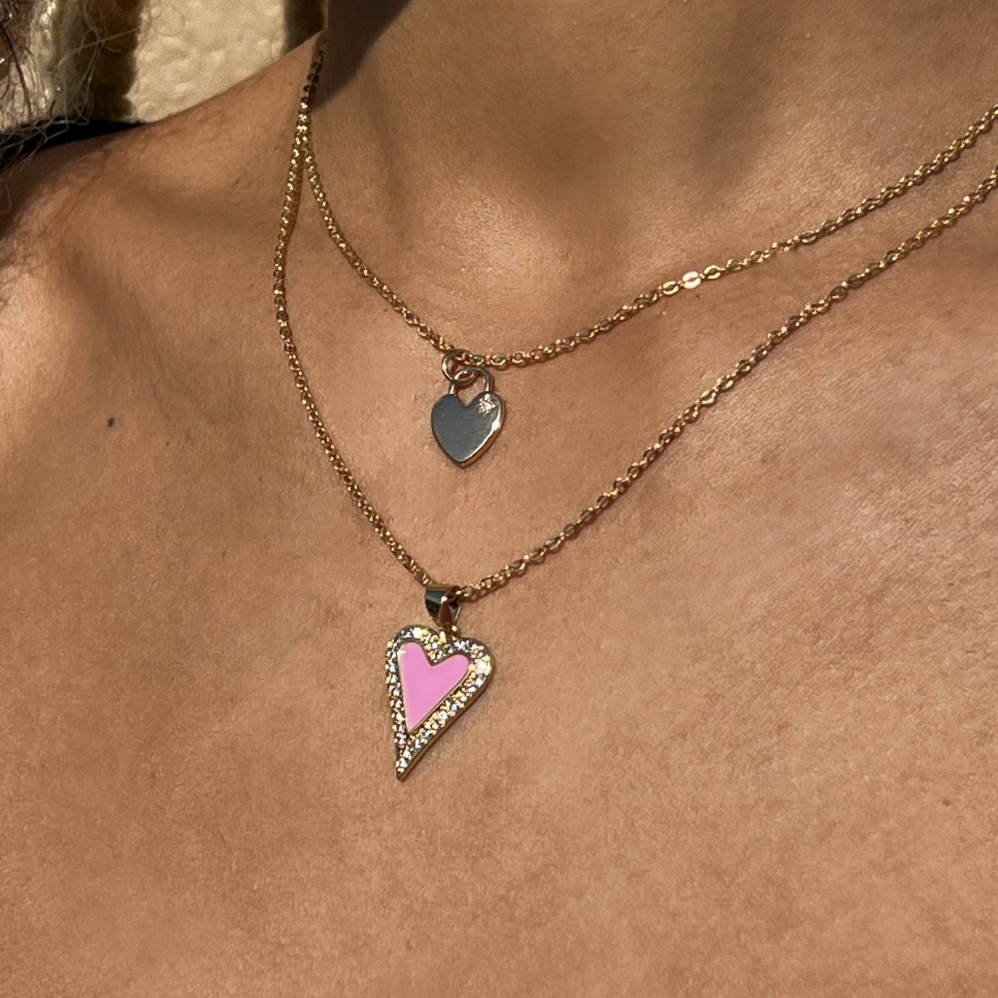 Amore Heart Necklace by Jonesy Wood