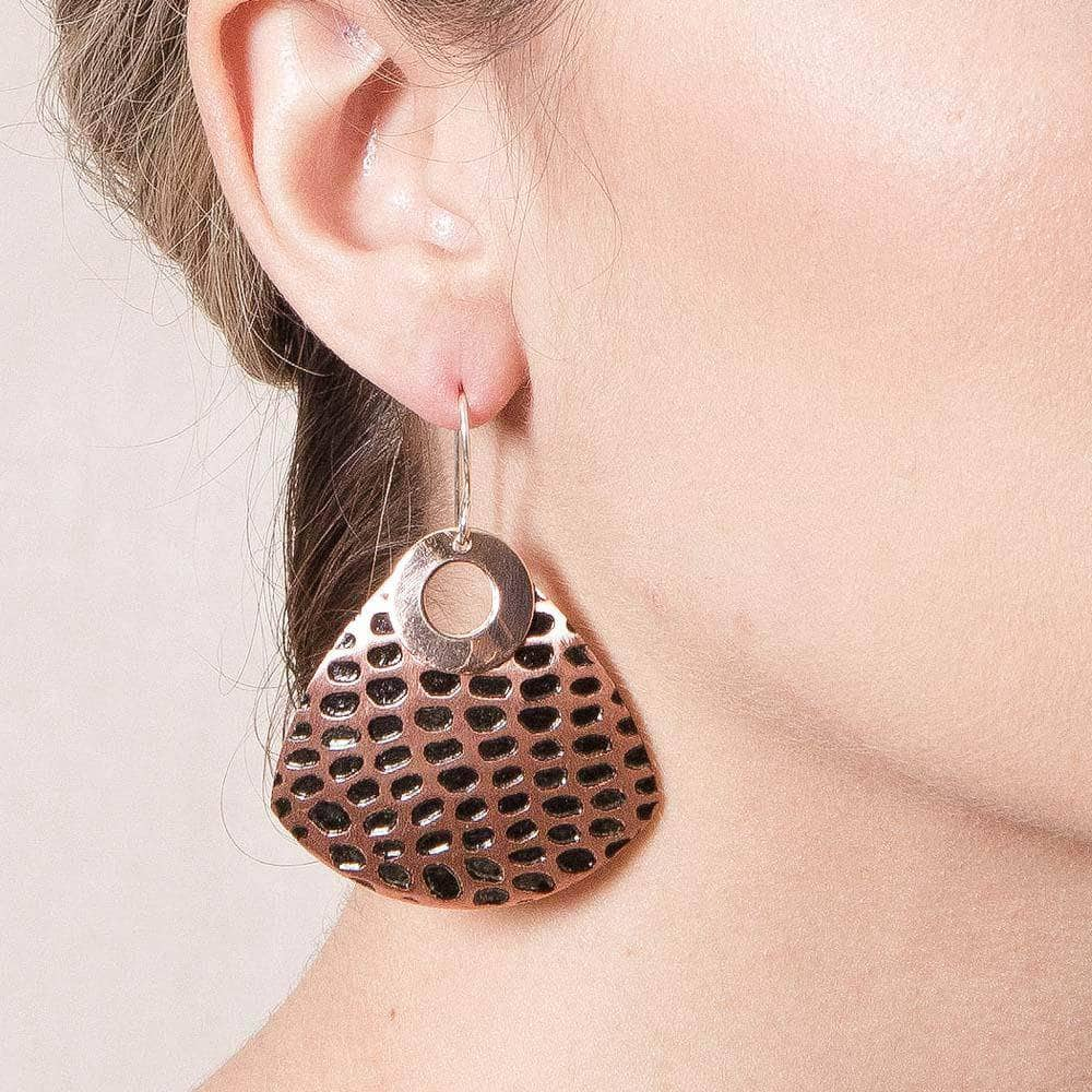 Black Copper Earrings - Limited Edition by Tiny Rituals