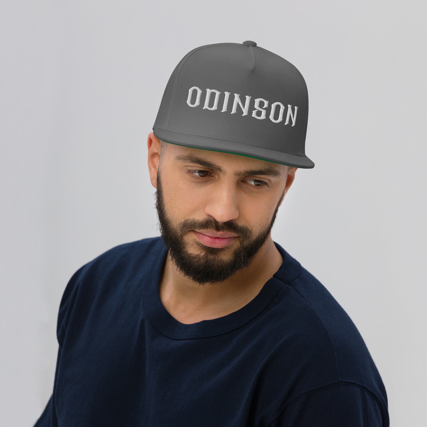 Odinson 3D Embroidery Flat Bill Cap