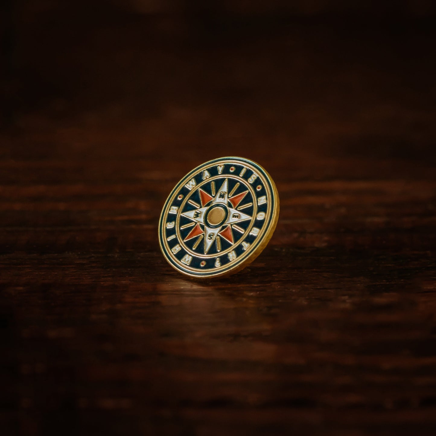 Compass Pin by Vintage Gentlemen