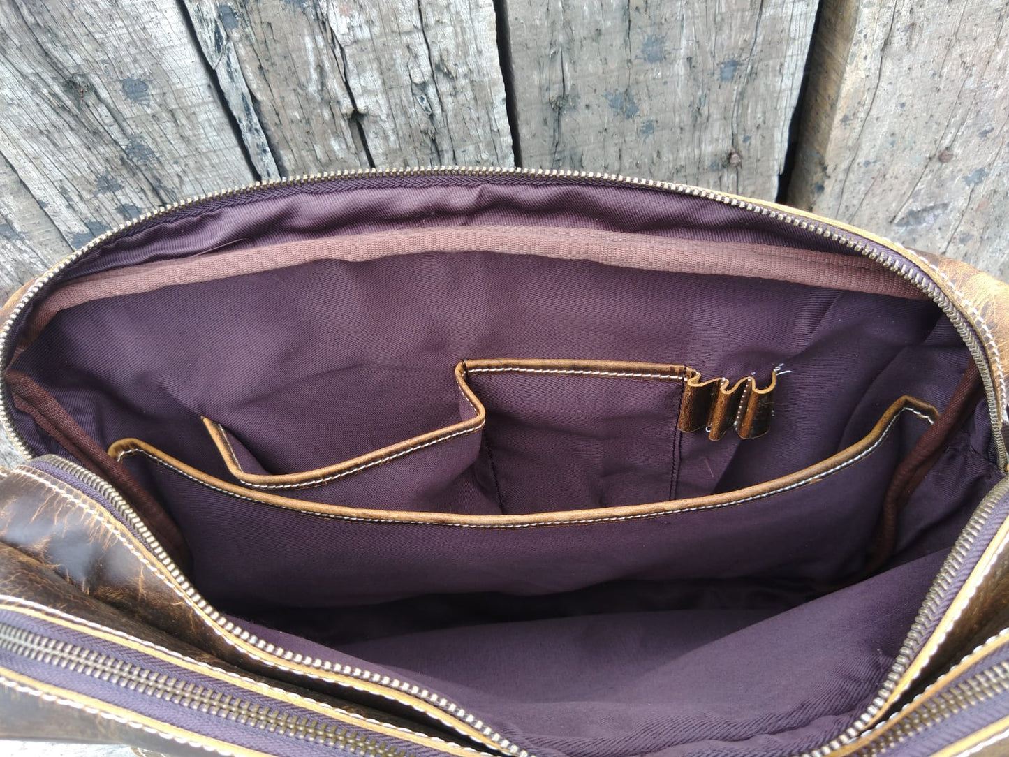 The “Clark” Pilot Bag by Vintage Gentlemen