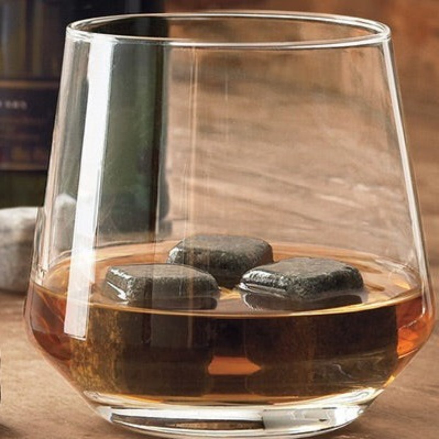 6 Piece Whiskey Stone Set by Vintage Gentlemen