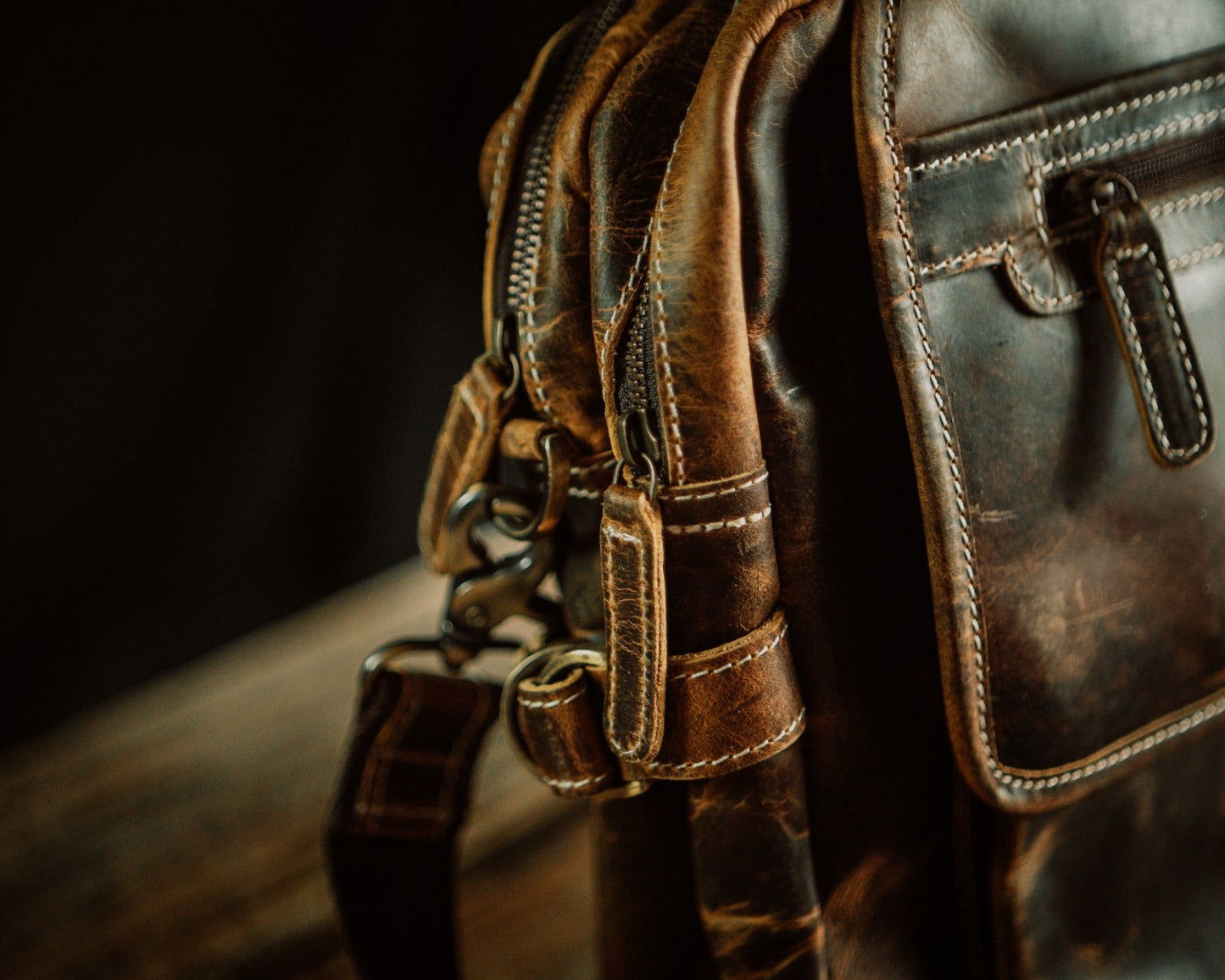 The “Clark” Pilot Bag by Vintage Gentlemen