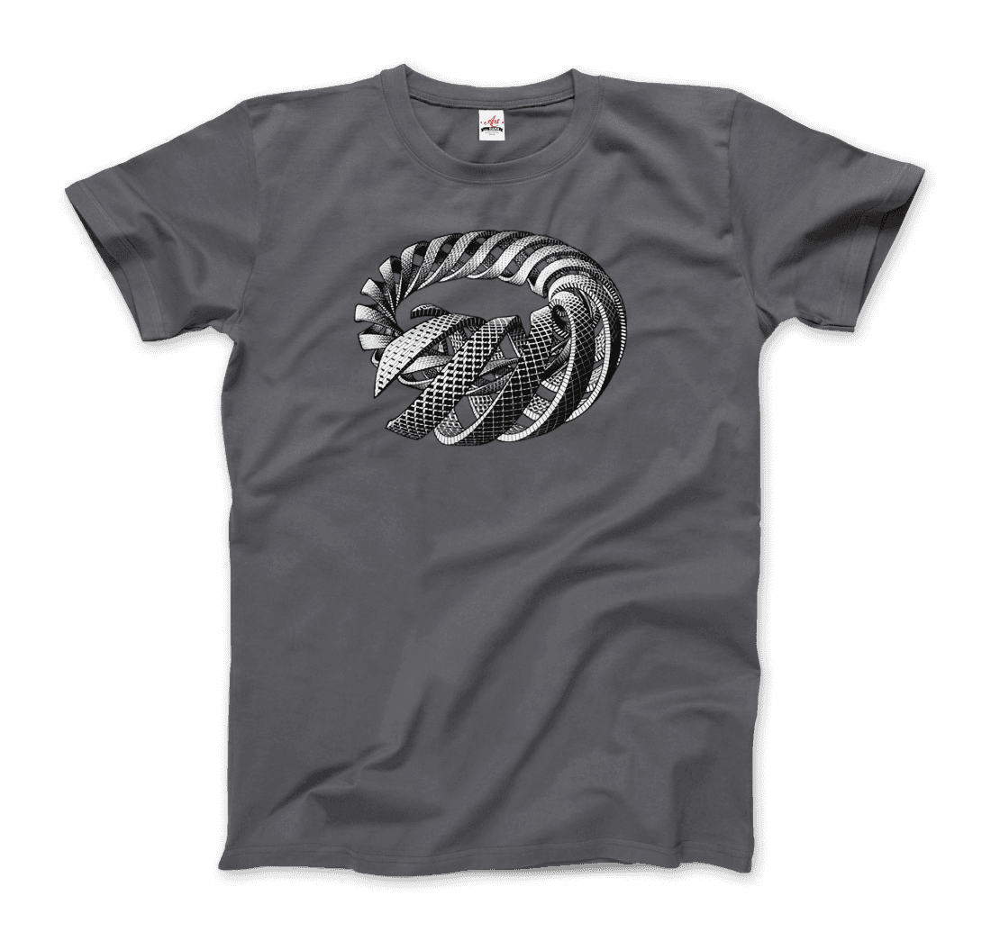 MC Escher Spirals Art T-Shirt by Art-O-Rama Shop