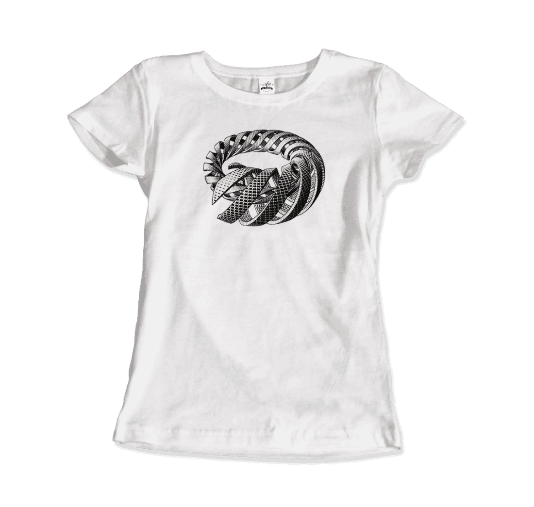 MC Escher Spirals Art T-Shirt by Art-O-Rama Shop