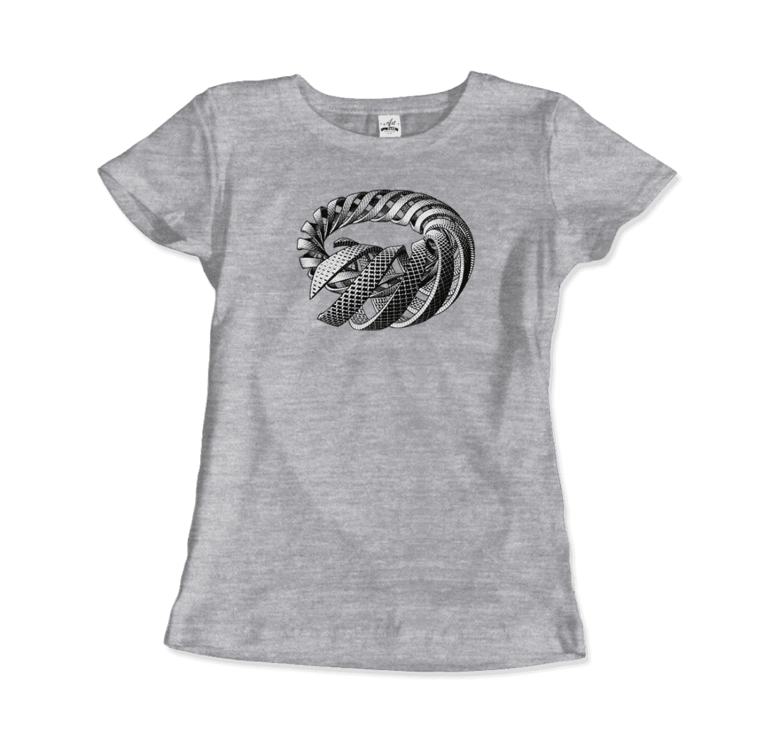 MC Escher Spirals Art T-Shirt by Art-O-Rama Shop