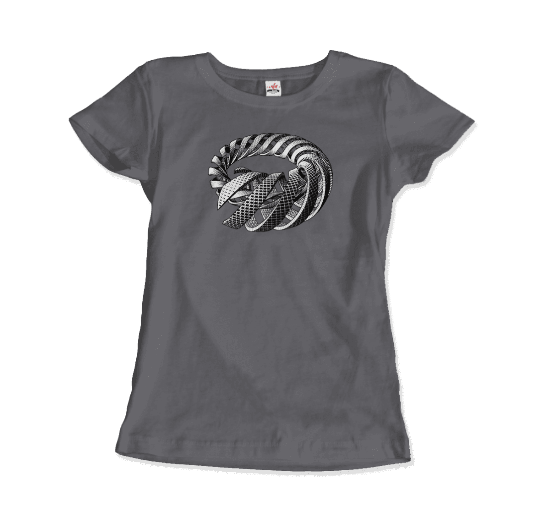 MC Escher Spirals Art T-Shirt by Art-O-Rama Shop