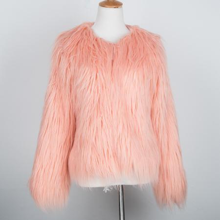 Long Fur Jacket by White Market