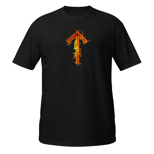 Fire Rune Teiwaz Short-Sleeve T-Shirt