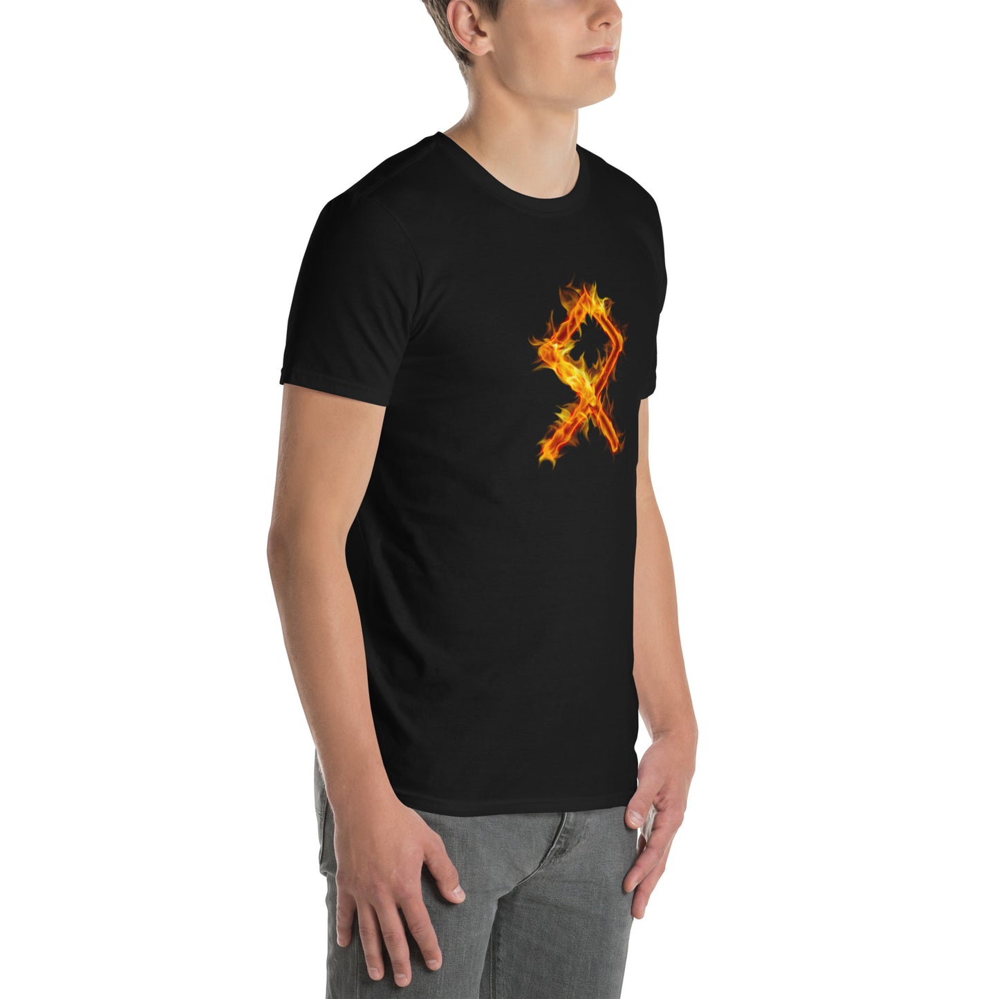 Opila Fire Rune Short-Sleeve  T-Shirt