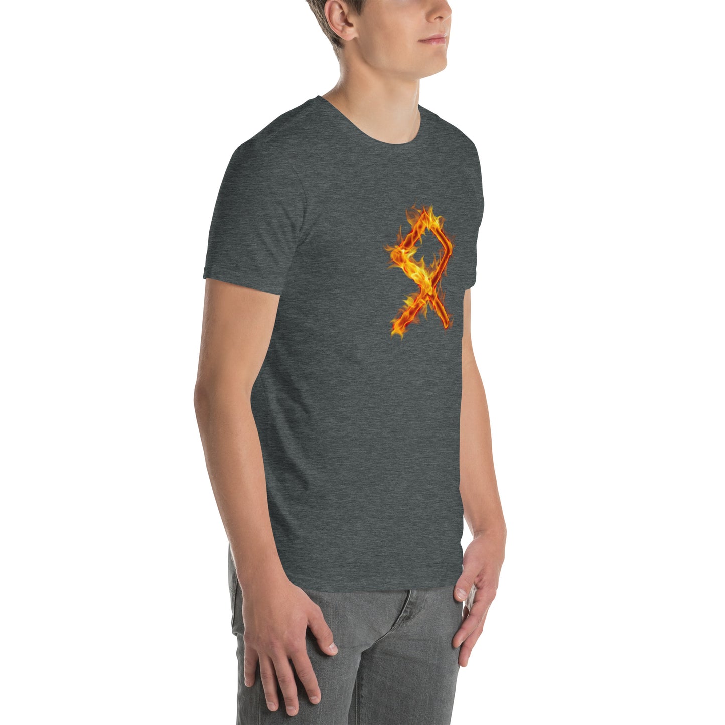 Opila Fire Rune Short-Sleeve  T-Shirt