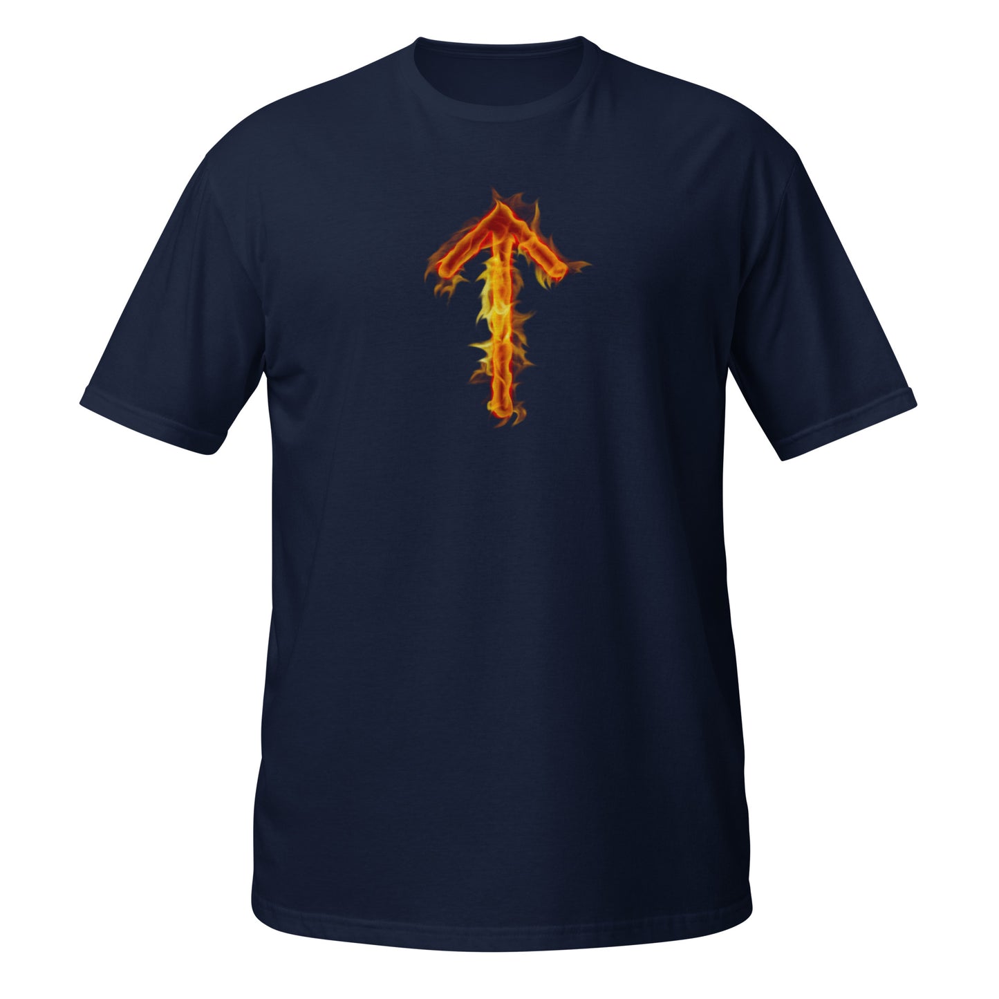 Fire Rune Teiwaz Short-Sleeve T-Shirt