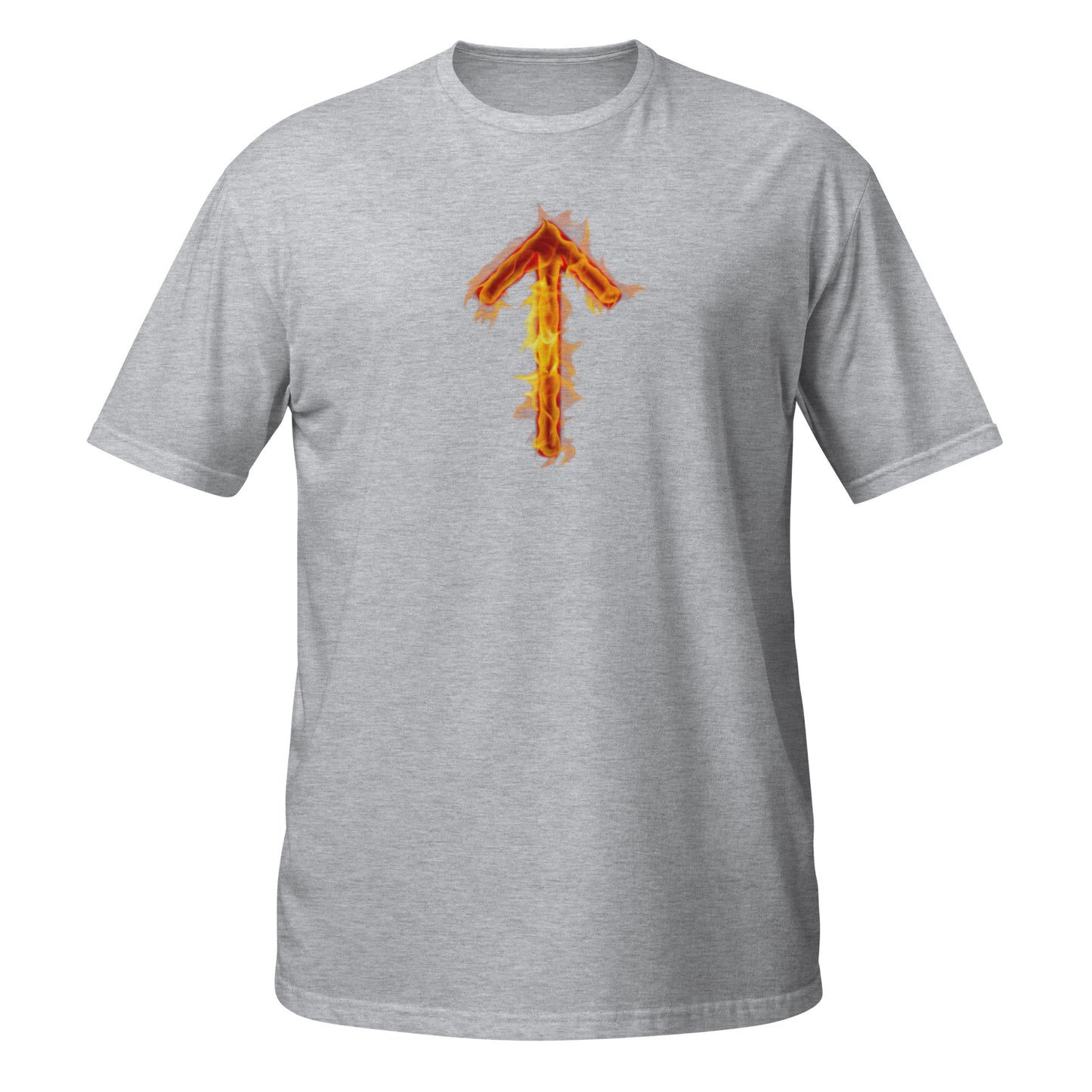 Fire Rune Teiwaz Short-Sleeve T-Shirt