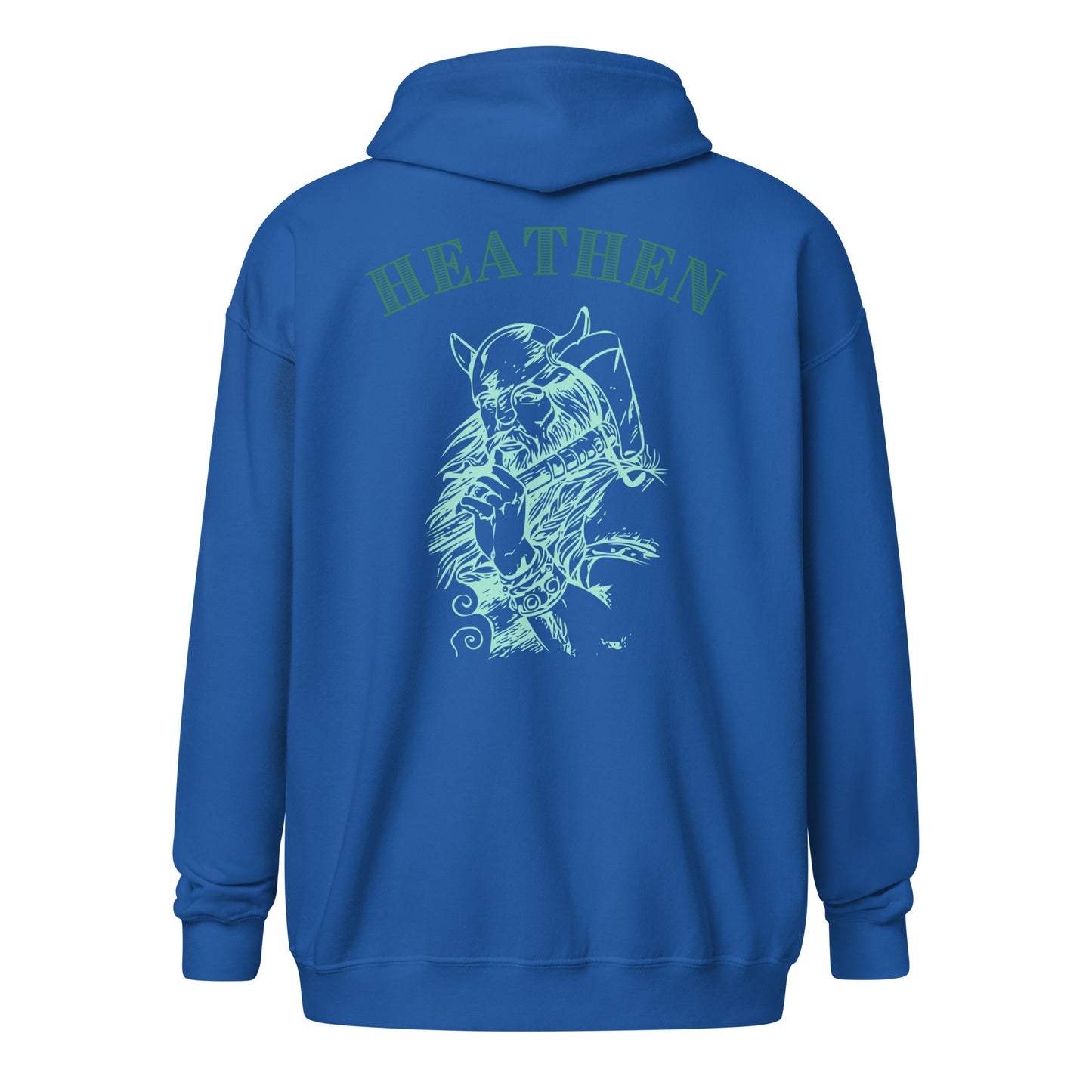 Heathen Heavy Blend Zip Hoodie