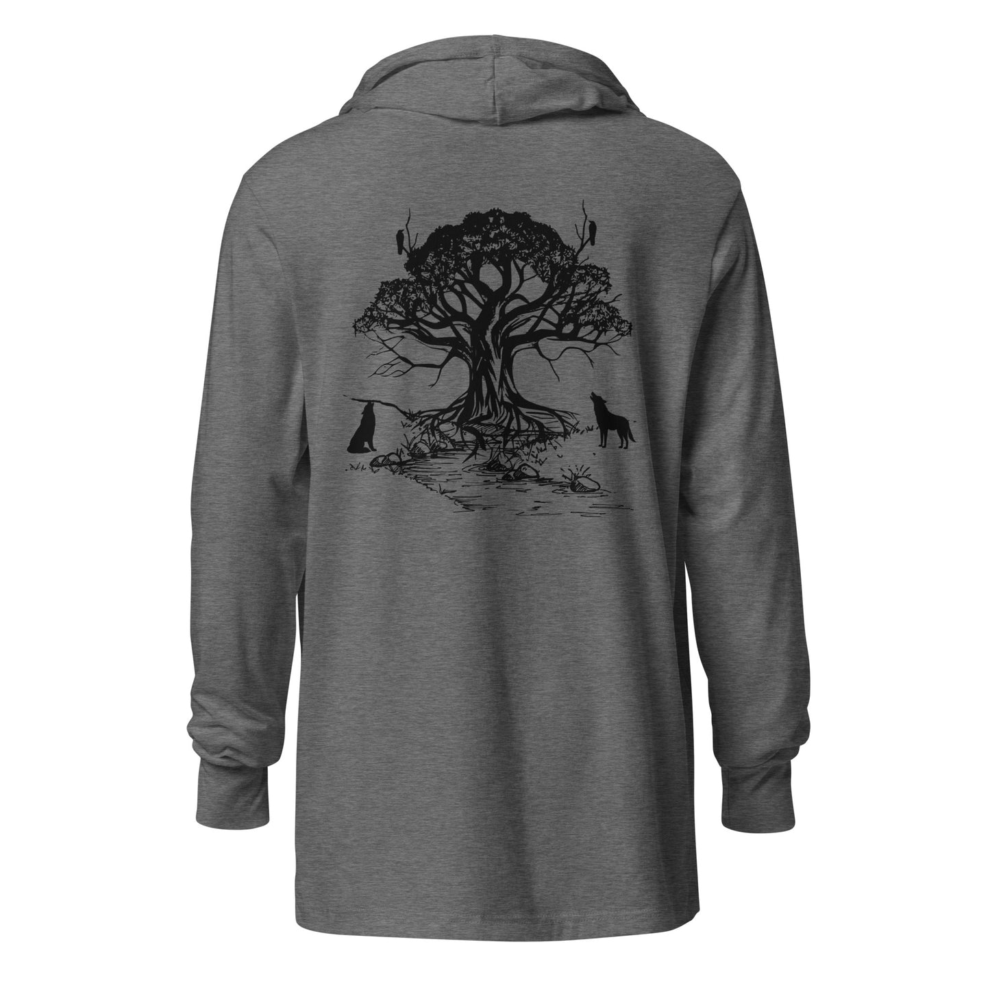 Ravens Yggdrasil Hooded Long-Sleeve Tee