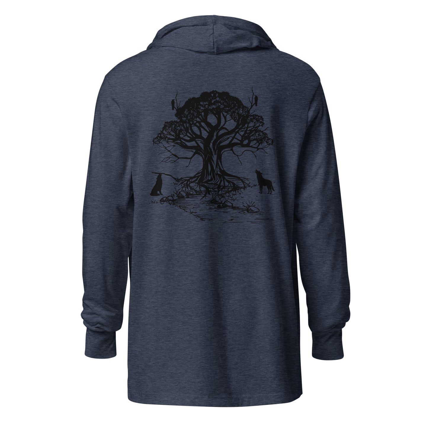 Ravens Yggdrasil Hooded Long-Sleeve Tee