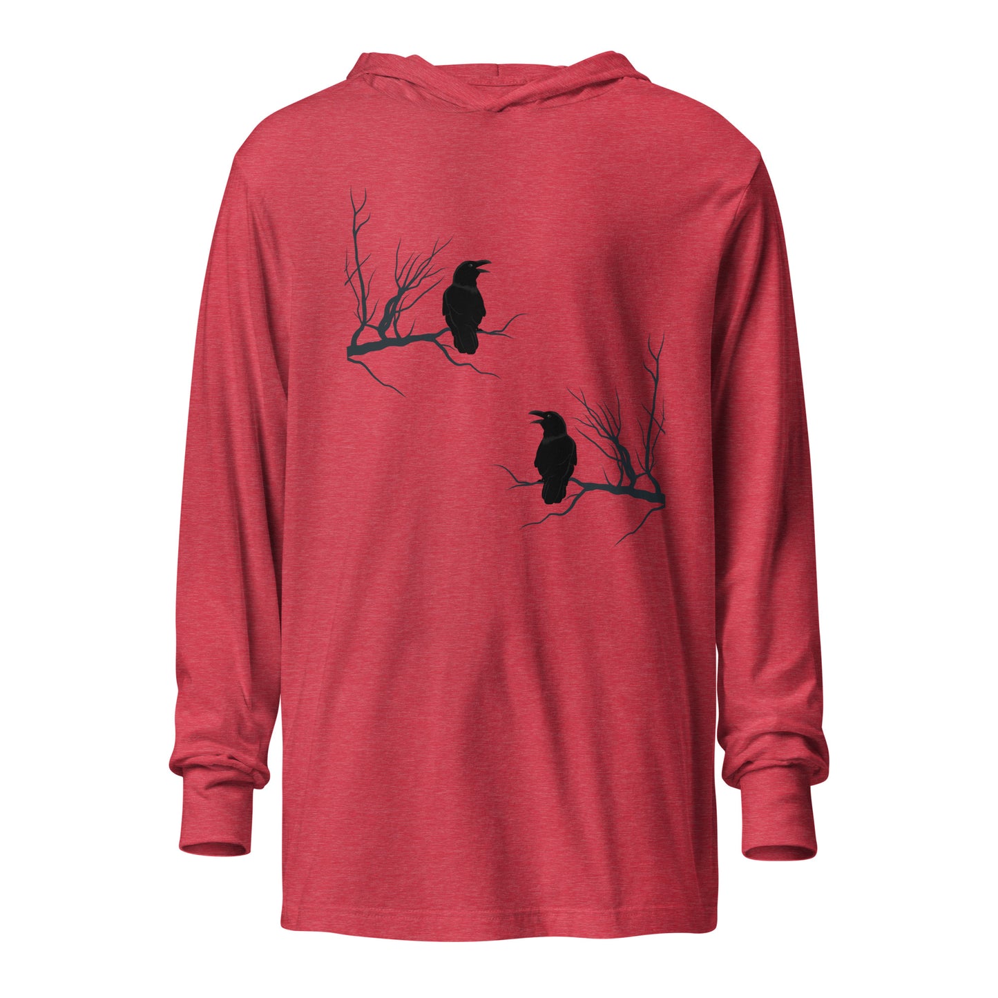 Ravens Yggdrasil Hooded Long-Sleeve Tee