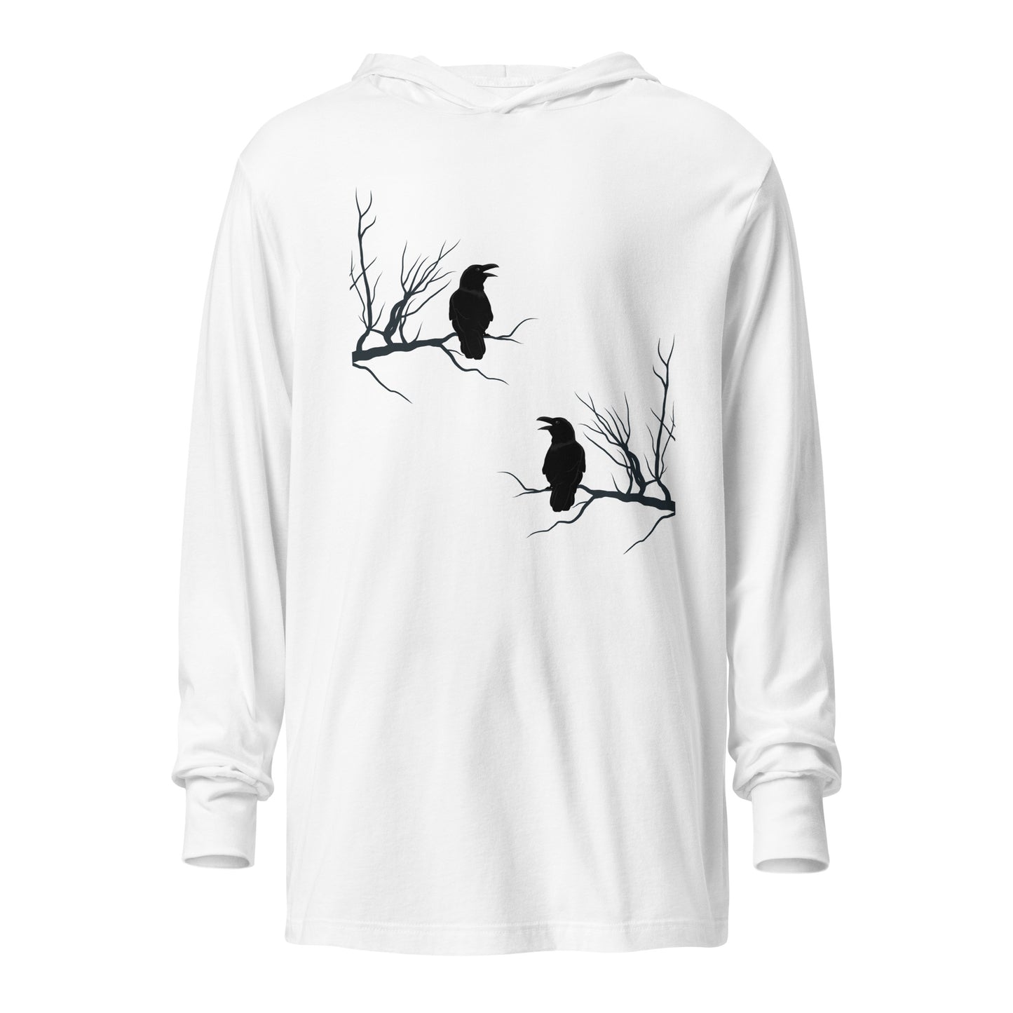 Ravens Yggdrasil Hooded Long-Sleeve Tee